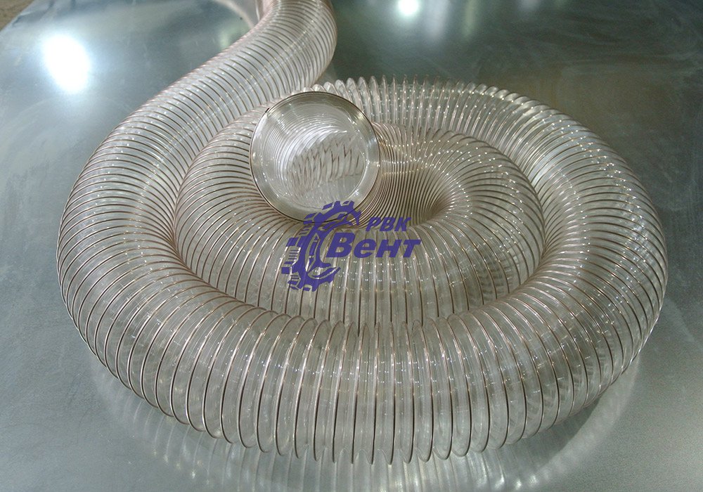 Гибкий воздуховод повышенной прочности. Основные сферы производственного применения полиуретановых шлангов. Как полиуретановые шланги применяются на производстве.