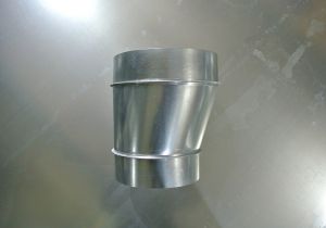 Переход конусообразный фасонный элемент воздуховода круглого сечения, который служит для соединения воздуховодов разного диаметр